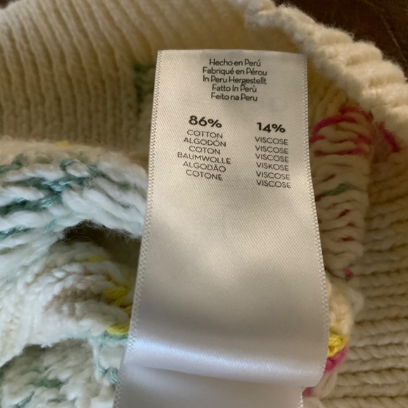 Mother New with Tags Crop Varsity Allstar Sweater Tank Top Vest L - Picture 6 of 12